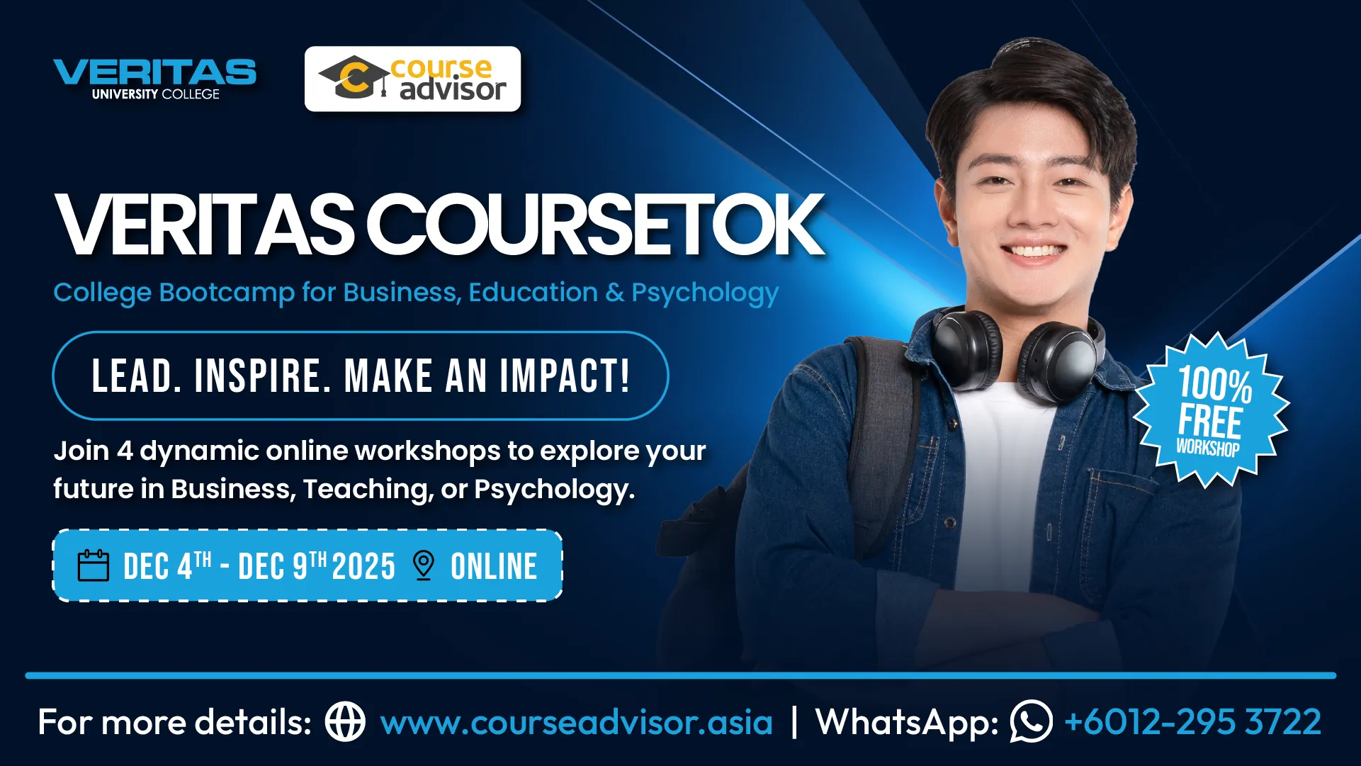 Veritas CourseTok: College Bootcamp for Business & Beyond