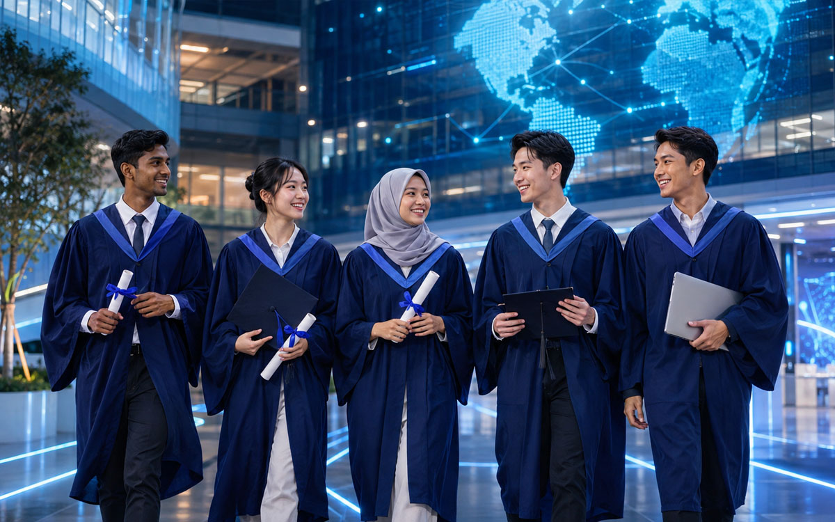Every Veritas graduate will be AI fluent, entrepreneurial, career ready, ethical, digitally confident, globally minded, adaptable and committed to lifelong learning